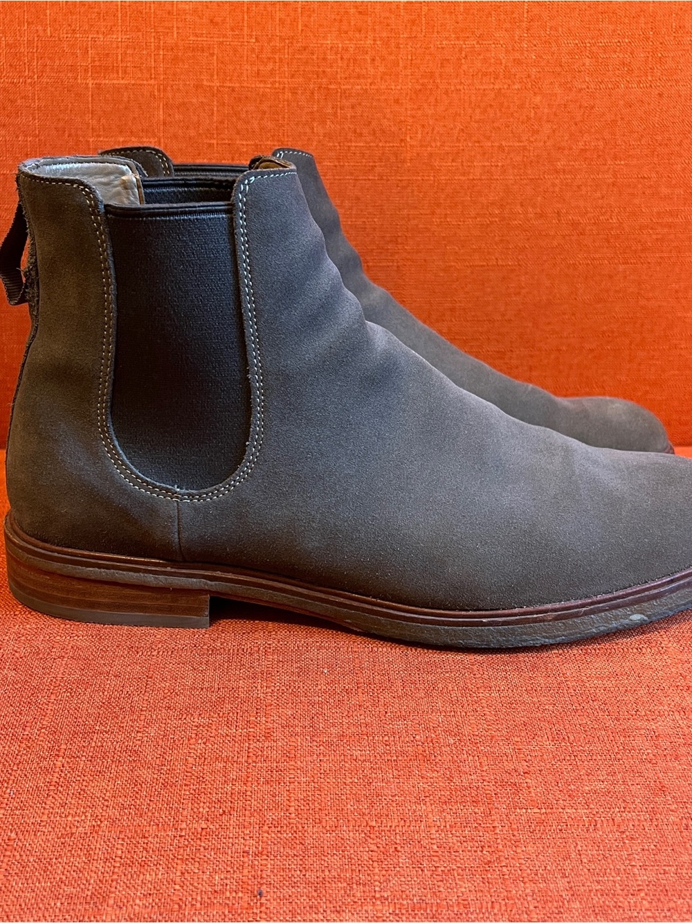 Clark’s Suede Chelsea Boots